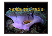 해운기업의 주요업무와 전망