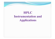 HPLC 원리 및 사용법