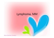 Lymphoma, MM 질병조사 및 케이스 스터디