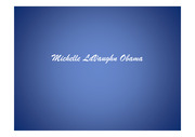 Michelle LaVaughn Obama의 패션