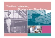 기업가와 투자자 간의 기업가치에 대한 deal 이론
