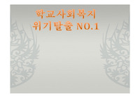 [사회복지개론]학교사회복지 ppt