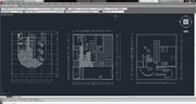 빌라 사보아 (Villa Savoye) - 캐드 평면도