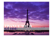 [PPT 양식] 프랑스 여행 PPT 양식 배경 디자인 템플릿