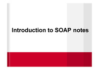 SOAP NOTE 작성법 상세한 가이드
