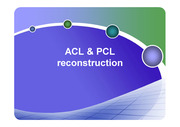 ACL&PCL recon