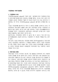 기업문화와 국제기업문화