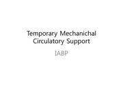 IABP (intra aortic balloon pump)