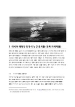 아시아 태평양 전쟁이 남긴 문제들 (원폭 피해자들) -  동양문화사(일본)