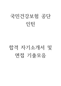2014년 상반기 국민건강보험공단 인턴