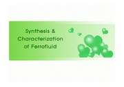 페로플로이드 합성 및 특성 (Synthesis and Characterization of ferrofluid) [무기화학 및 실험]
