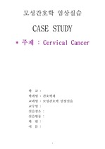 자궁경부암(Cervical Cancer) case study 간호과정