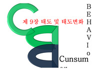 소비자행동론(Customer behavior)   태도 및 태도변화