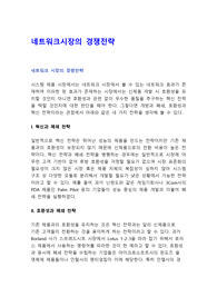 네트워크시장의 경쟁전략