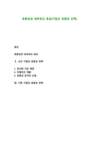 호환성과 네트워크 효과(기업의 호환성 전략)