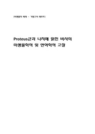 [A+레포트] 프로테우스균과 나치에 얽힌 비사의 미생물학적, 면역학적 고찰