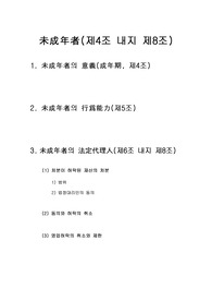 [형법]제한능력자