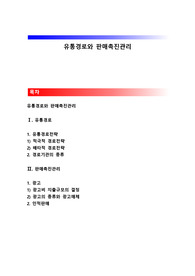 유통경로와 판매촉진관리