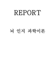 [아동복지]뇌 인지 과학이론