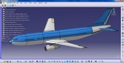 [CATIA V5 R18] 카티아로 만든 항공기 A-300 모델링