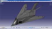 [CATIA V5 R18] 카티아로 만든 전투기 F-117 나이트호크 모델링