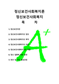 [정신보건사회복지론]정신보건사회복지, 정신보건사회복지의 정의, 정신보건사회복지의 의의, 정신보건사회복지의 역할