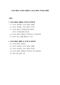 사진과 회화의 차이점과 공통점 및 사진과 영화의 차이점과 공통점