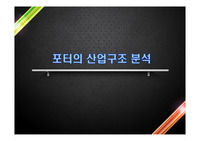 포터의 산업구조 분석