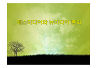 매스미디어와 뉴미디어 문화