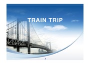 TRAIN TRIP(기차타고 대한민국 여행하는 방법 소개 영문 작성)