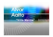 건축형태론 Alvar Aalto