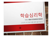 고전적 조건화 이론 관련 용어정리