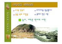 선사 시대(동굴에서 들녘으로) 관련 새 학기 맞이 수업 활용용 파워포인트 자료