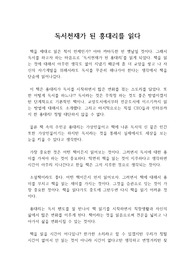 독서천재가 된 홍대리 독서감상문(독서를 하는 지름길) 이지성의 독서천재가 된 홍대리 독후감