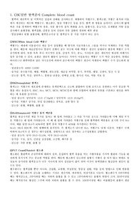 혈액검사 결과, 혈액검사 해석
