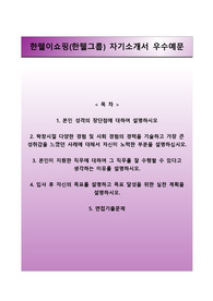 [한웰이쇼핑자기소개서] 한웰이쇼핑(한웰그룹-다이소몰)자소서와 면접예상문제