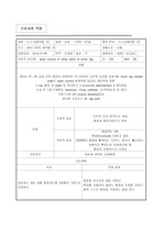 근골격계 간호진단 급성통증