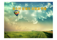 청소년 문제의 유형과 현황