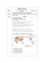 사회1 6-1. 인구분포