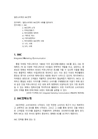 IMC전략 일반소비재(하이네켄)