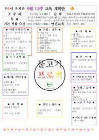 만5세 물고기 계획안