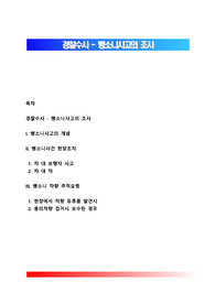 경찰수사 - 뺑소니사고의 조사