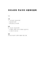 아동복지정책리포트