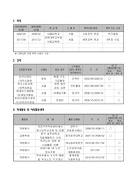 조선대학교 의학전문대학원 자기소개서 (장학생으로 합격)