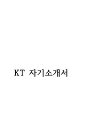 KT 합격자소서(2015 상반기)