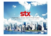조직설계론/ STX의 조직구조적 문제점과 해결방안/ A+ 최신