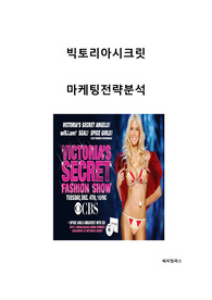 빅토리아시크릿 - 마케팅전략분석