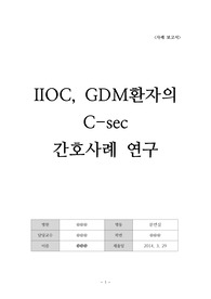 자궁경관무력증 (IIOC)+GDM환자 간호과정 적용