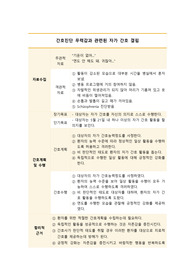 무력감과 관련된 자가간호 결핍 진단과 과정