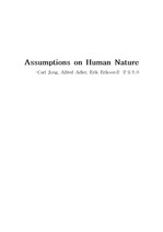 Assumptions on Human Nature -Carl Jung, Alfred Adler, Erik Erikson을 중심으로